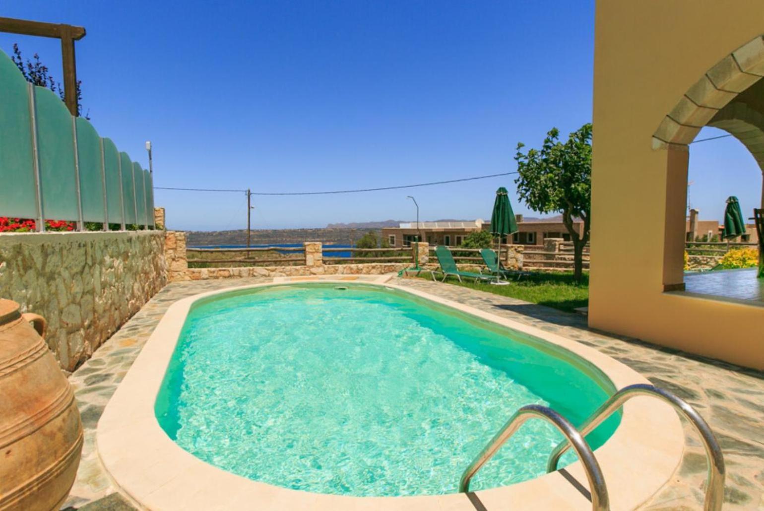 Villa Neria Aptera Bagian luar foto