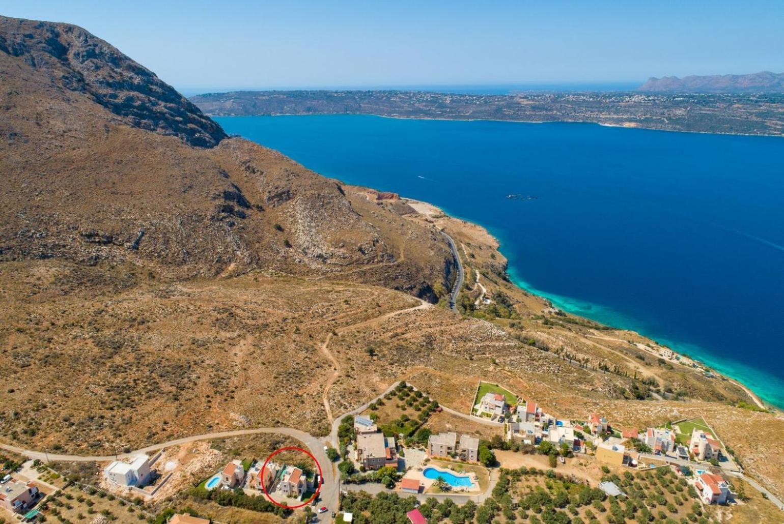 Villa Neria Aptera Bagian luar foto