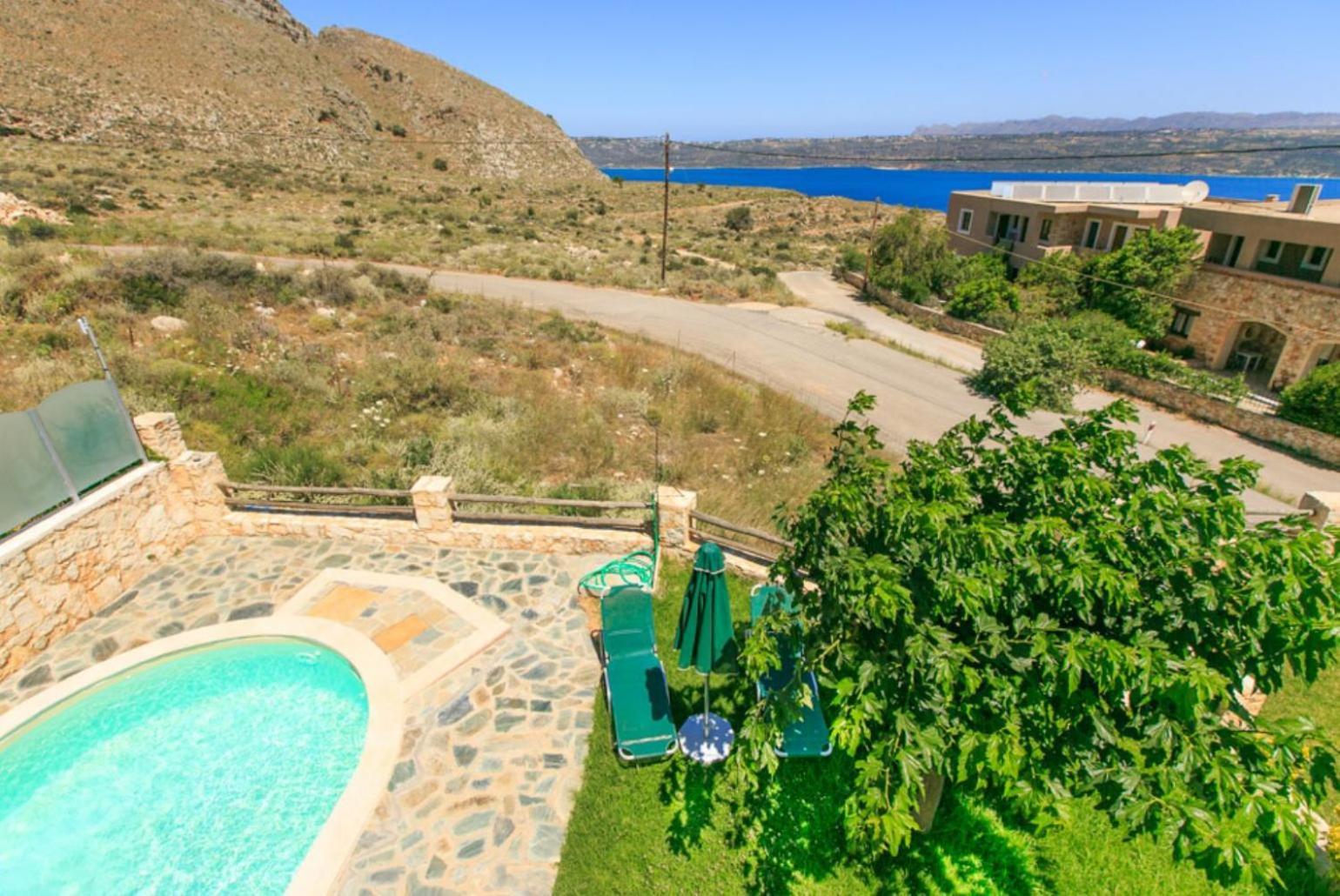 Villa Neria Aptera Bagian luar foto